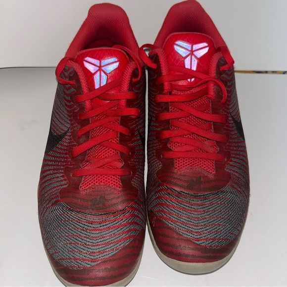 GuaranteeNike Kobe Mentality 2University Red Black Wolf Grey 818952-600 Mens